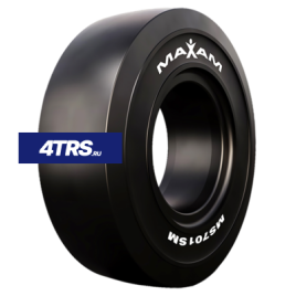 Maxam 28x9-15/7,00(8,15-15) IND MS701+ SM Цельнолитая с бортом ВЬЕТНАМ