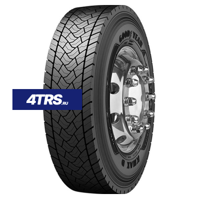Goodyear 315/70R22,5 154/150L (152/148M) KMAX D Gen-2 TL 3PMSF фото 1
